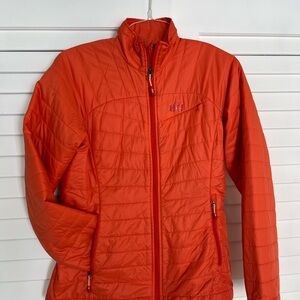 REI Puffer Co•Op Orange Quilted Jacket